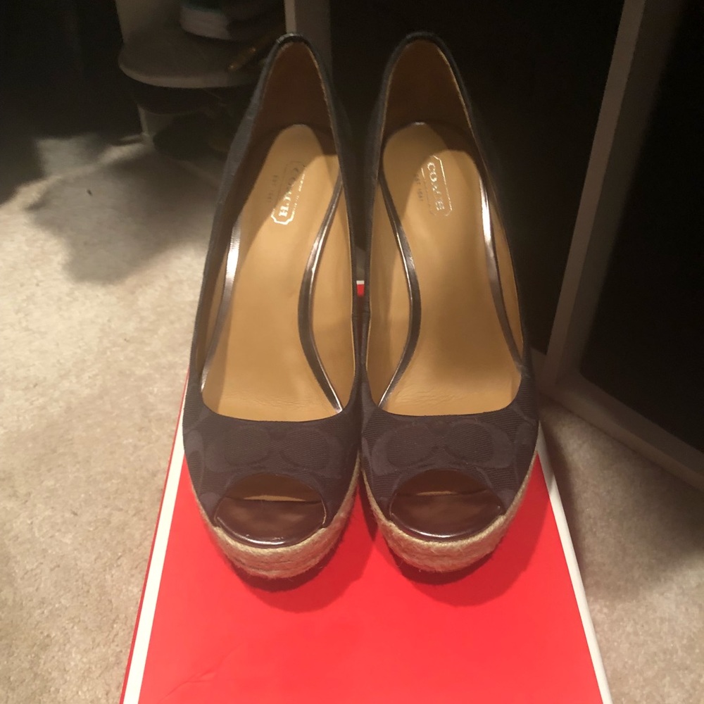 Coach Milan Open toe shoes